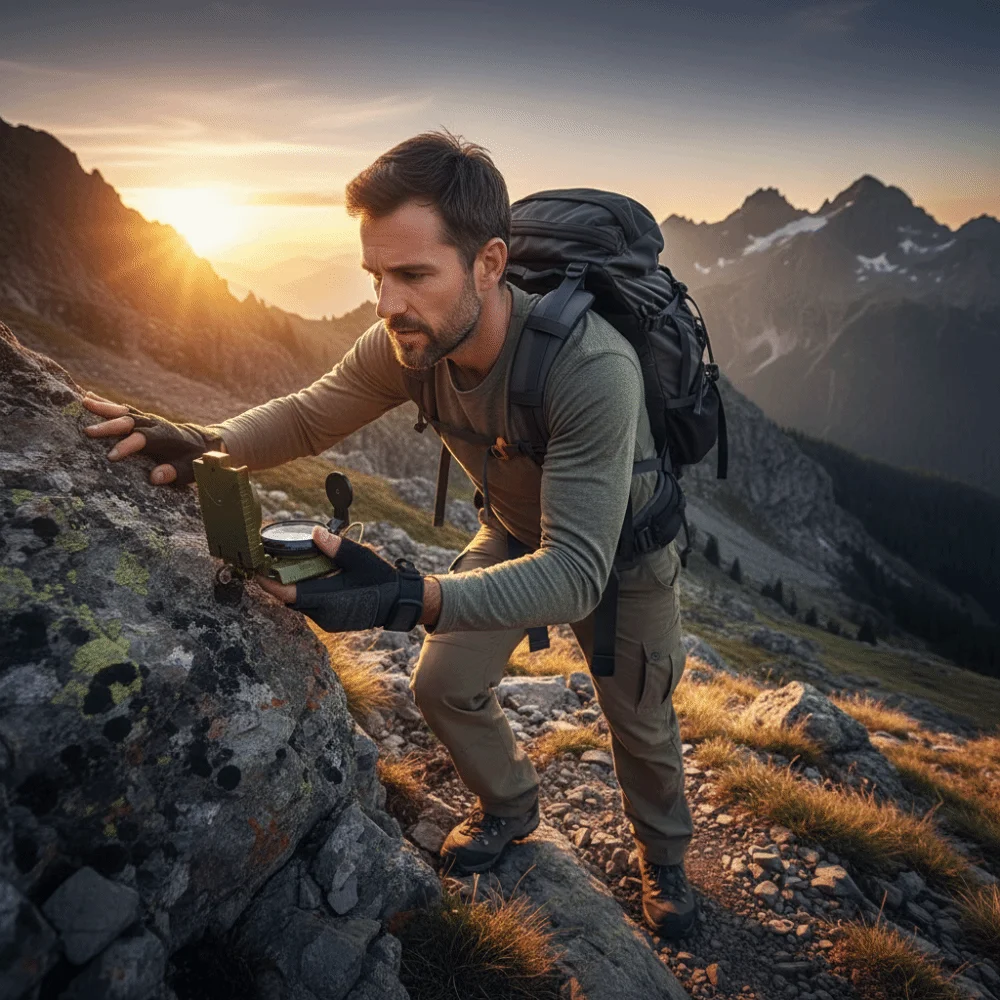 Waterproof Professional Compas - Compass Lensatic recension och pris