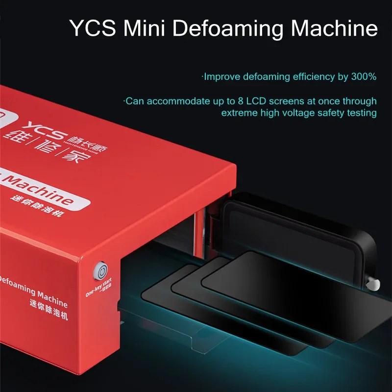 

YCS-003 Mini Bubble Deforming Machine for Mobile Phone Intelligent LCD Screen Quickly Remove Bubbles Tools