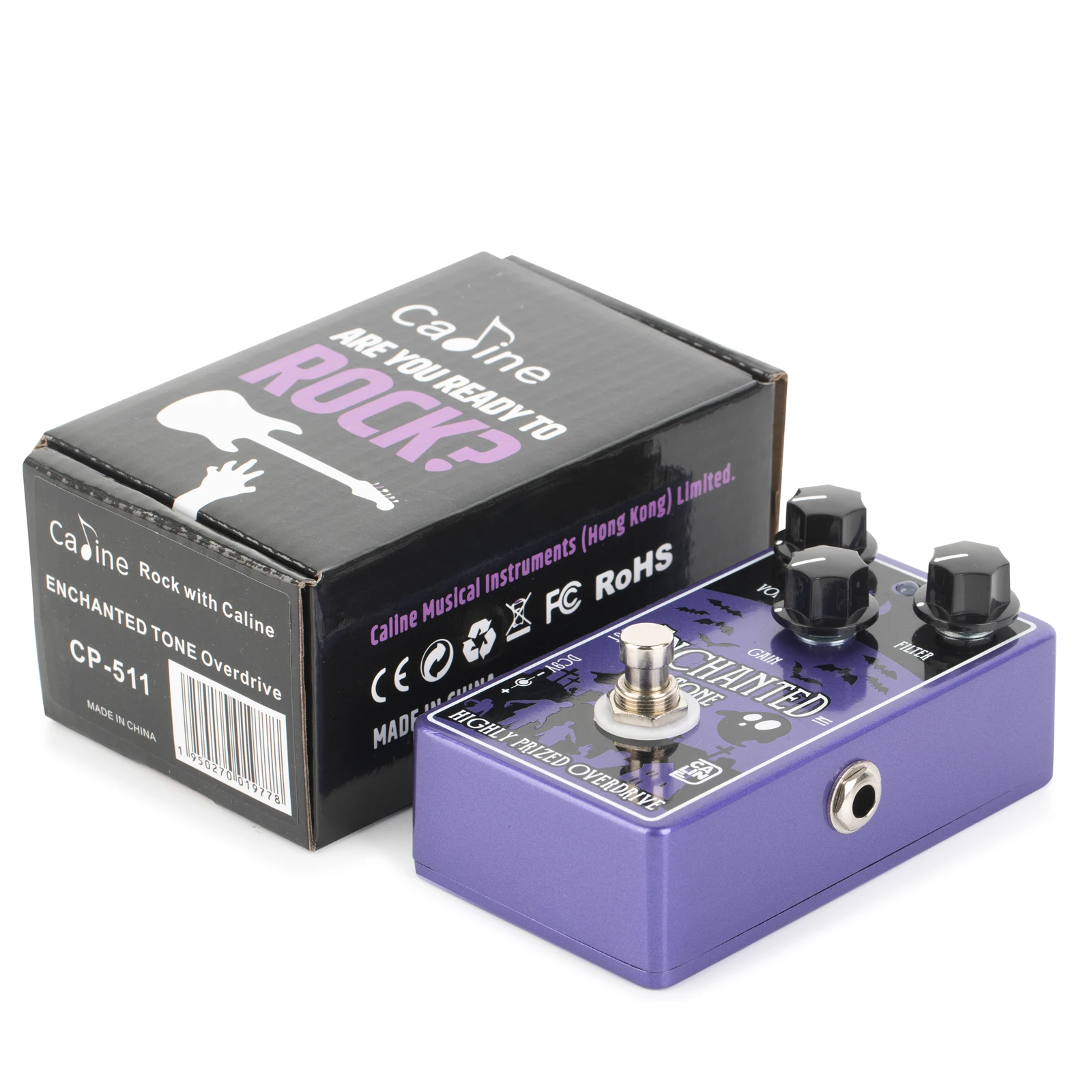 Caline CP-511 Enchanted Tone Highly Prized Overdrive Guitar Effect Pedal Guitar Accessories