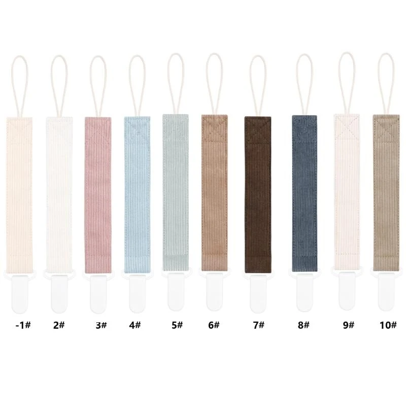 

J15U Baby Pacifiers Chain Clip Teether Toy Soother Chain Pacifiers Straps