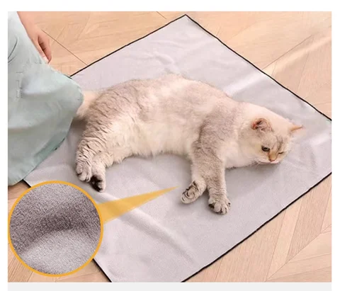 Baibu 넥타이 고양이 고정 매직 천 애완 동물 포장 고양이 천 손톱 절단 주입 안티 스크래치 및 안티 물린