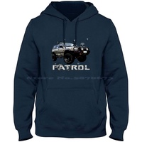 Patrol Gu 100% Cotton Hoodie Gu Patrol Ute Y61 4wd Patrol Car Ls1 Engine Conversion Patrol Ls1 Ls1