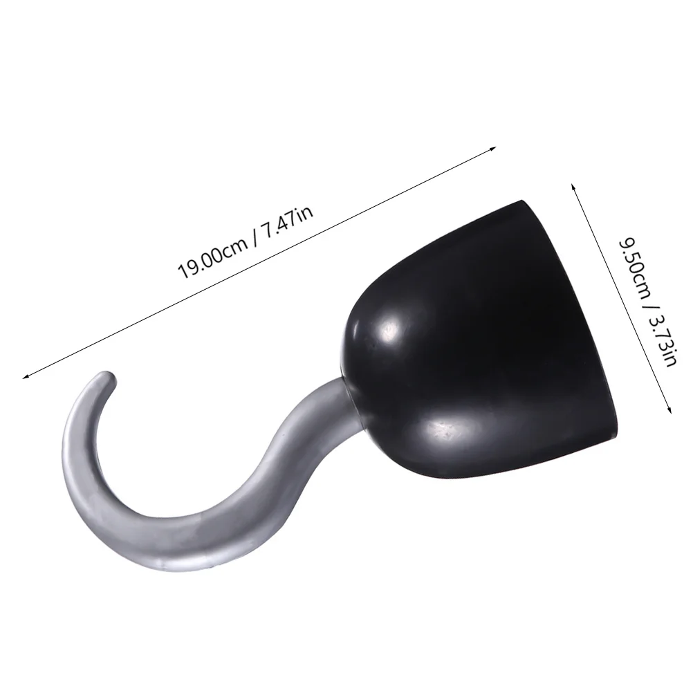 Dekoracje na Halloween w stylu pirackim, 2 zestawy zawierające rękawice, haczyki, akcesoria do przebrania na maskaradę, zabawny prezent dla dzieci.