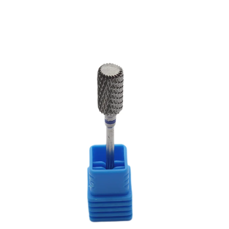 Large Barrel Tungsten Carbide Nail Drill Bit – Anti-Dust Design, Professional Nail Milling Bit for Gel Removal & Nail Shaping
