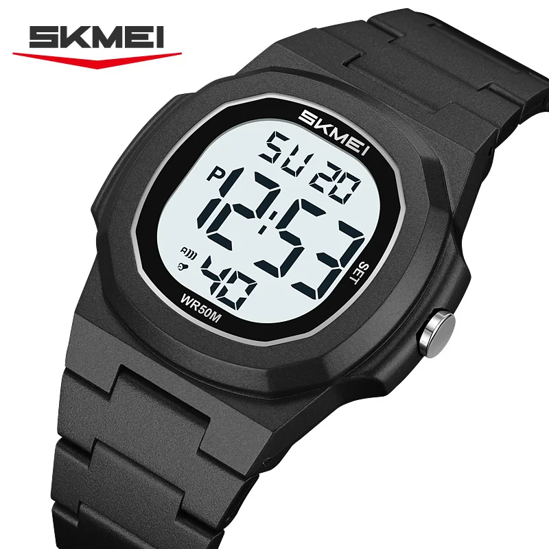 

SKMEI Fashion Waterproof Electronic Watches Sports Digital Wristwatch For Men Women Creative Count Down Timer Watch Reloj Hombre
