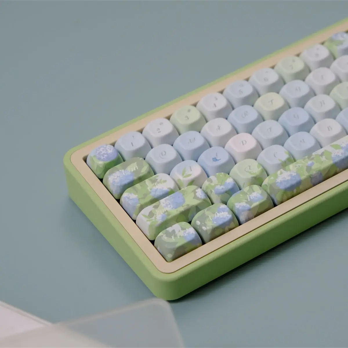 120 Keys Cute Low Profile Keycaps XOA/CHREEY/LOW Key Cap PBT Cherry Profile Keycap Mechanical Keyboard Made68 Mad68 Wooting 60