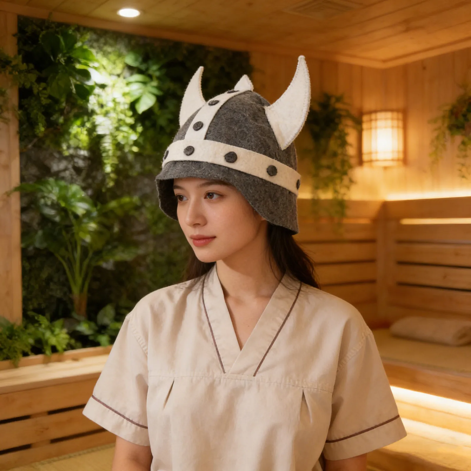 

Sauna Hat Russian Banya Cap For Men Women Shower Cap Head Protection Felt Towel Drying Hats Felt Sauna Hats Bath House Accessory
