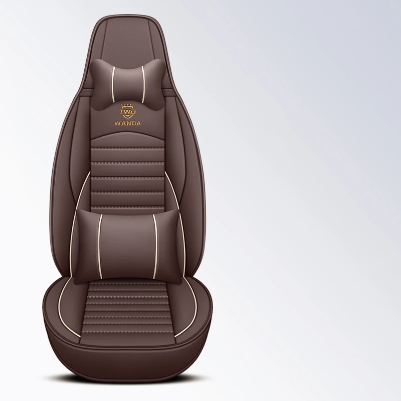 

Кожаные чехлы на автомобильные сиденья для Ford Explorer Fusion Ecosport Nissan Tiida March Qashqai J11 Leaf Auto Interior Styling Водонепроницаемые