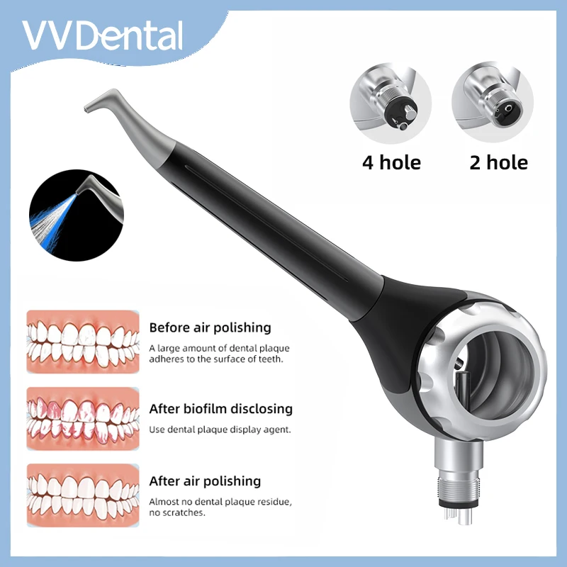 VVDental Prophy Unit Teeh Whitening for Oral Hygiene Cleaning Spray Jet Airflow Dental Sandblasting Machine Air Polishing