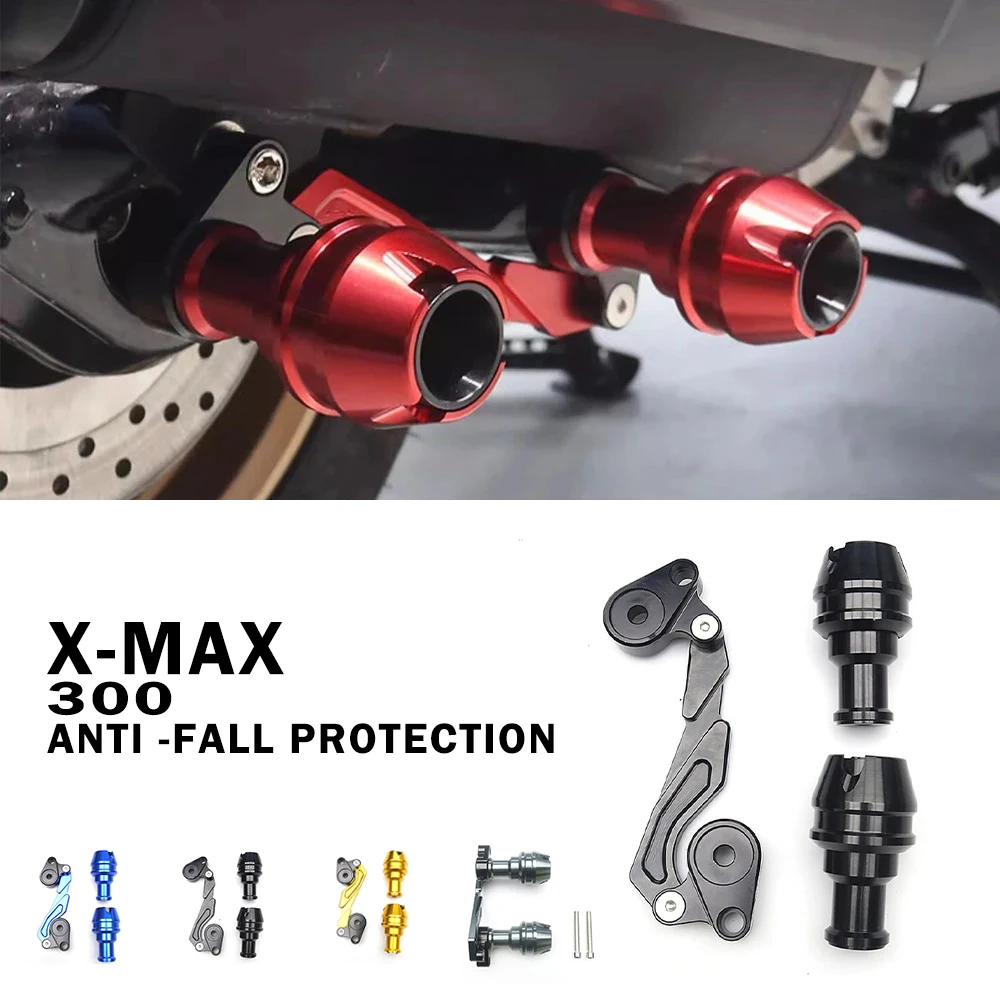 

Аксессуары XMAX защита от падения для мотоцикла ползунки для Yamaha X MAX 300 XMAX 300 2021-2023 защита от выхлопных газов