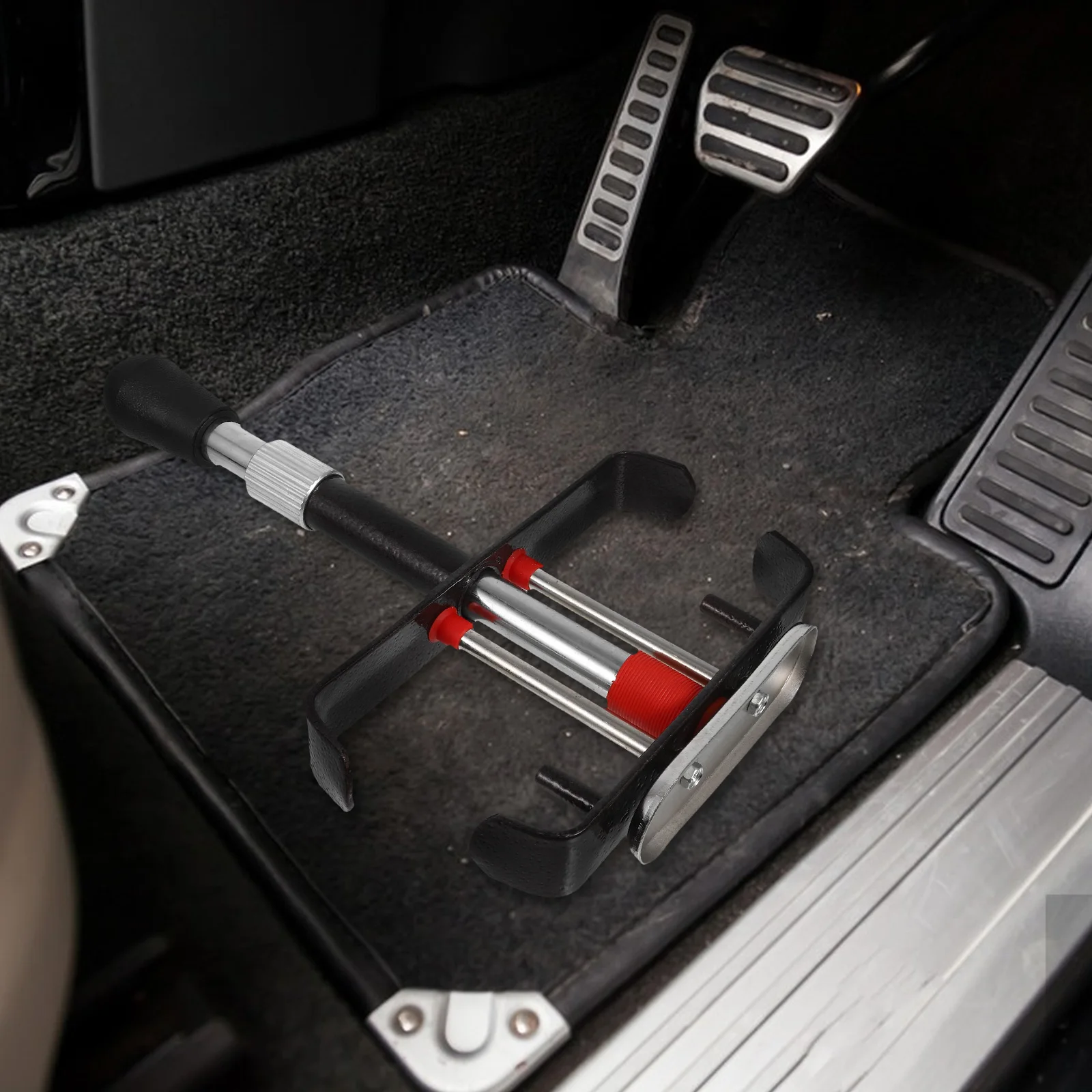 

Brake Lock Pedal Anti Theft Device for Cars Trucks SUVs Solid Steel Durable Multi Purpose Fits Most Vehicles Long Service