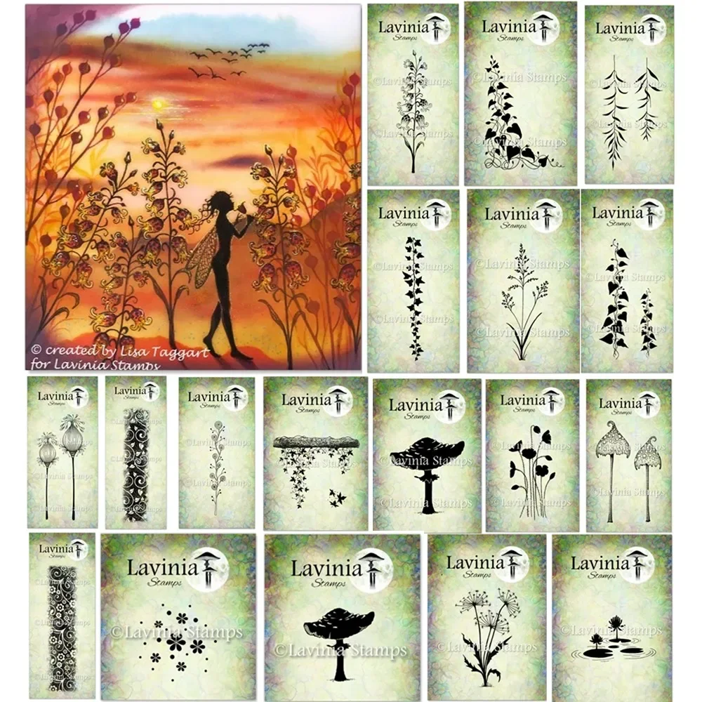 Ивовые новые 2024 прозрачные штампы для скрапбукинга для Изготовления Бумажных гравировочных рамок набор для карточек