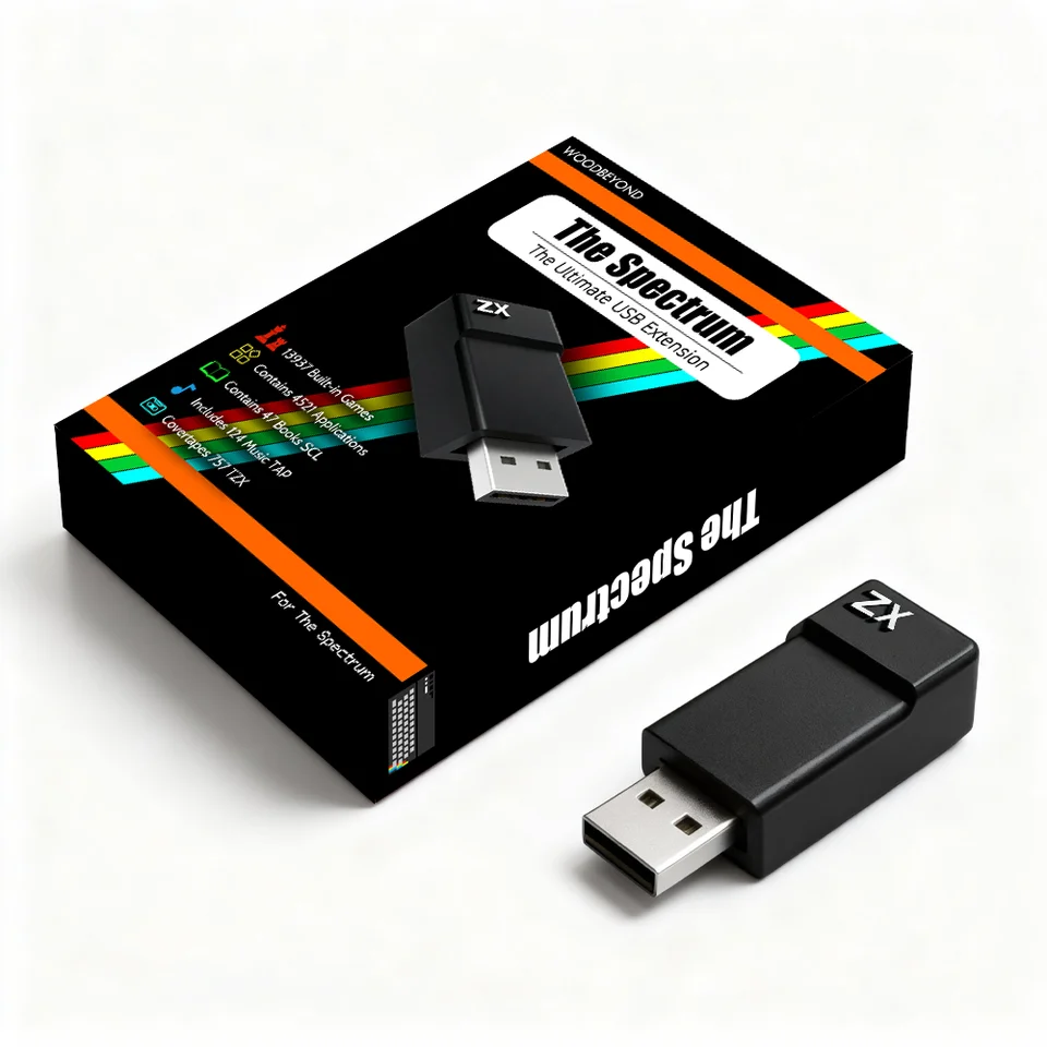 The Spectrum Consoles Ultimate Pack NEW 13000 Games Portable USB
