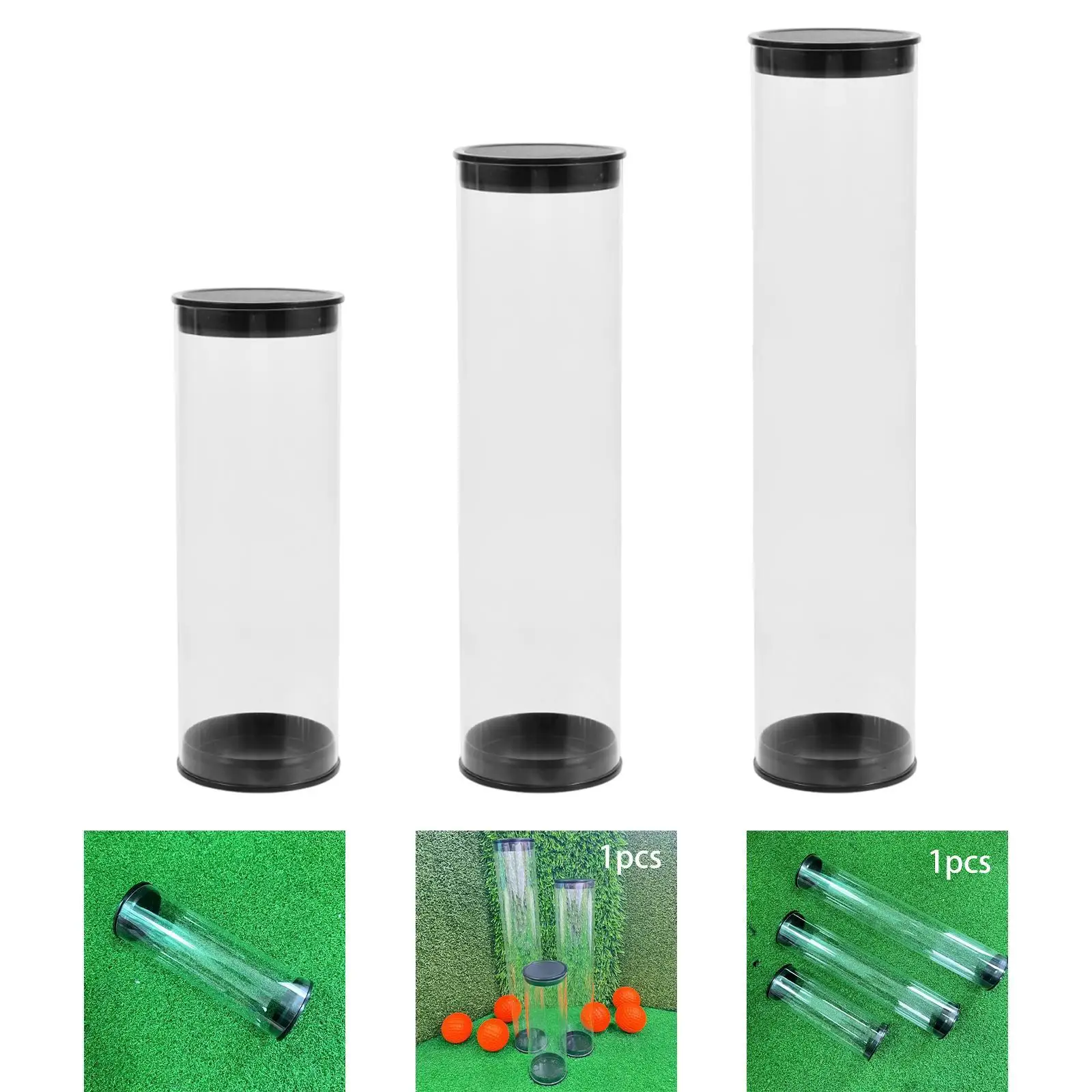 

Clear Golf Ball Storage Box Container Case Carrying Transparent Golf Bag Accessories Organizer for Adults Baseball Packaging