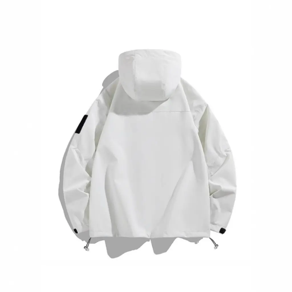 

Men's Windproof Waterproof Outdoor Jacket Hooded Mountain Style Workwear for Couple's Fishing Mountaineering Clothing