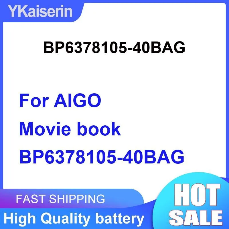 For Aigo Movie Book BP6378105-40BAG Portable Battery 4000Mah