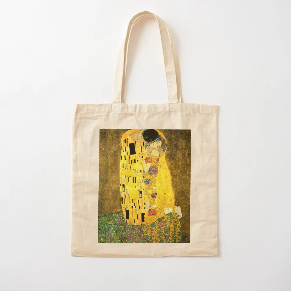 

The Kiss by Gustav Klimt Fine Art Tote Bag