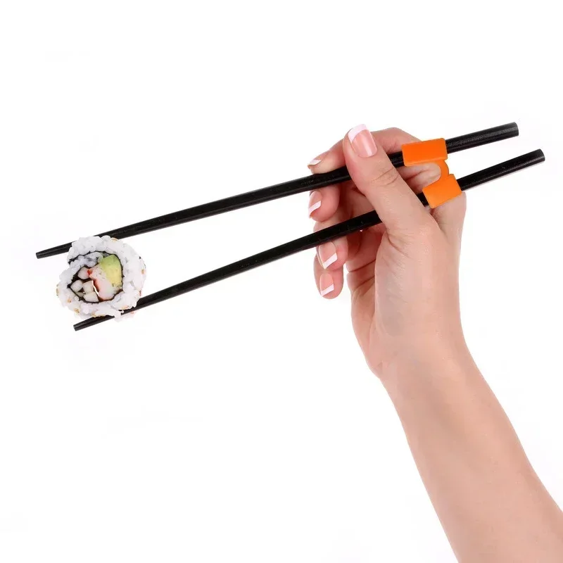 5PCS Reusable Chopstick Helpers Training Chinese Chopsticks Trainer Holder Chopsticks For Kids Beginner Trainers