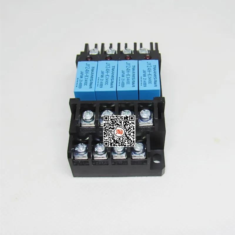 2-piece terminal relay module G6B-4BND with JY24H-K 24VDC Fujitsu relay