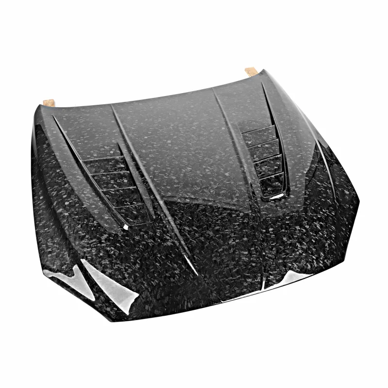 

For BMW 6 Series F06 F12 F13/M6 2012-2017 Forged Carbon Fiber Front Hood Bonnet Lip Car Front Lever Engine Cover