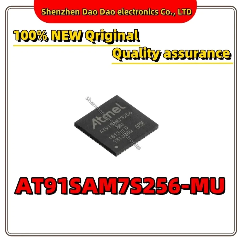 

AT91SAM7S256-MU AT91SAM7S256 Microcontroller chip IC Chip QFN-64 Quality Brand New