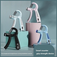 5-60kg Adjustable Hand Grip Strengthener Hand Grip Trainer With Counter Wrist Forearm And Hand Exerciser For Muscle Building