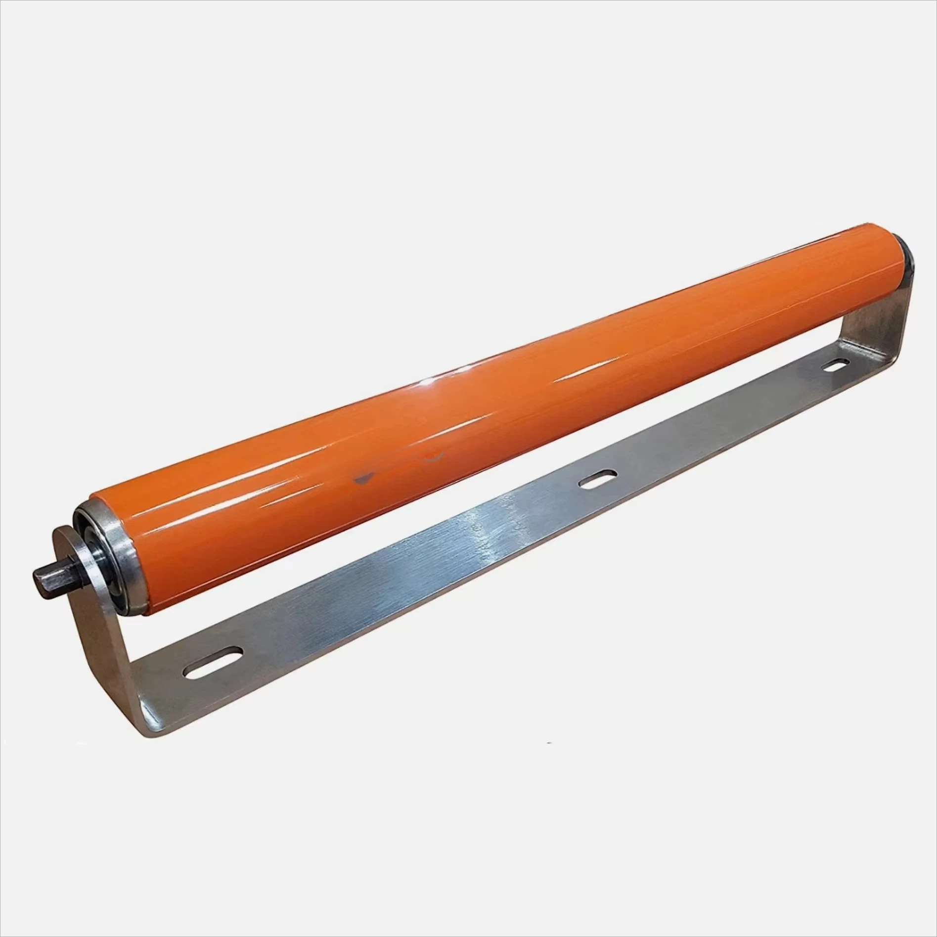 

Good quality, cost-effective, polyurethane-coated roller with bracket