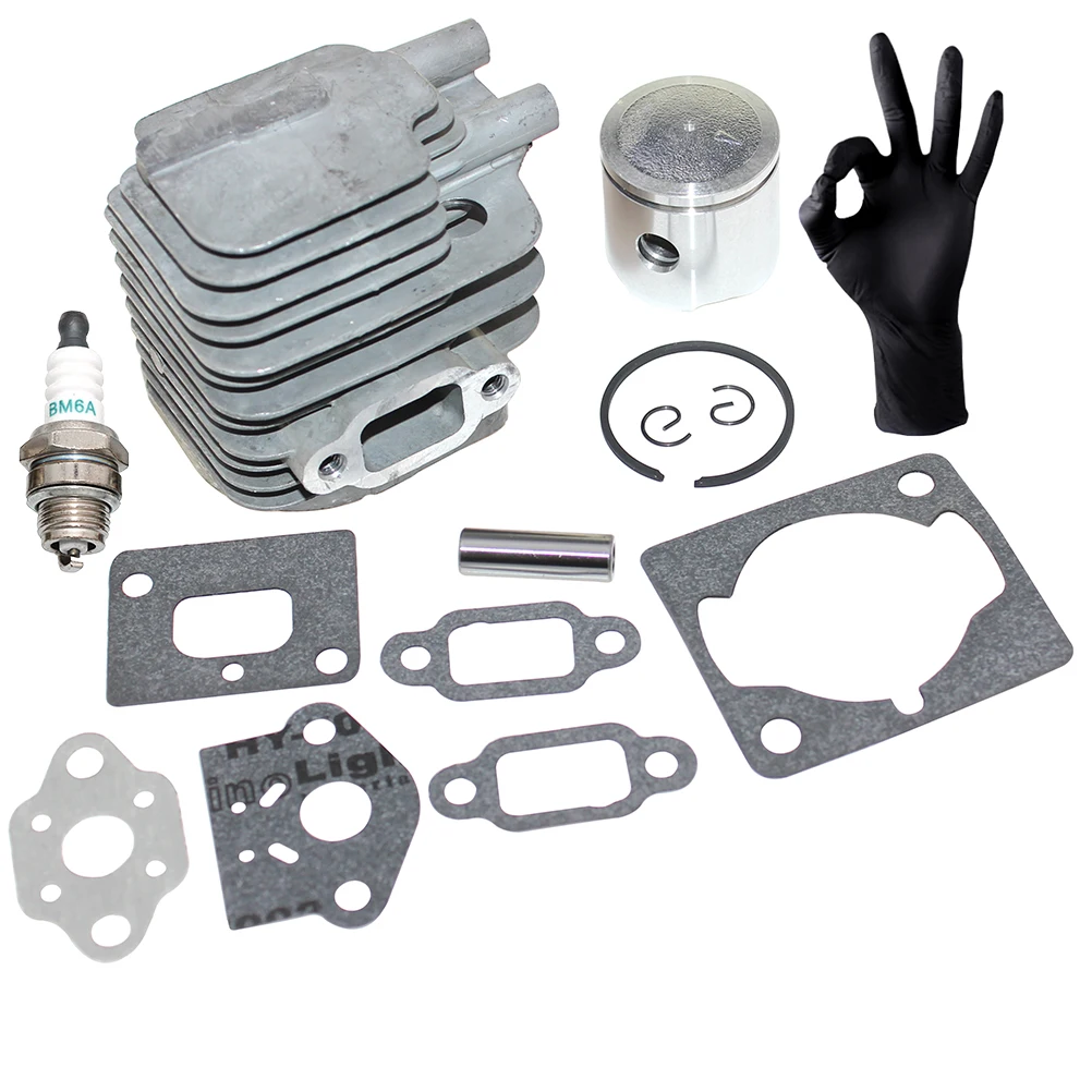 

Cylinder Piston Kit For Echo SRM-210SB SRM-210U SRM-211 SRM-211i SRM-211SB SRM-211U SRM-2120 SRM-2120 SRM-225 SRM-225i/S/U/SB
