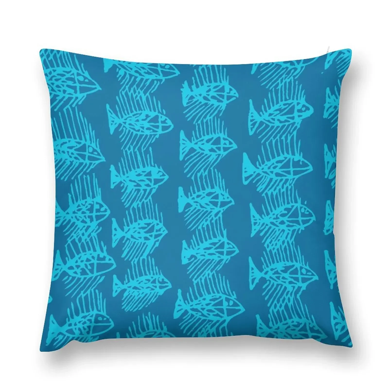 

Blue Tropical Fish Abstract Throw Pillow Christmas Cushion For Home Cushions pillow