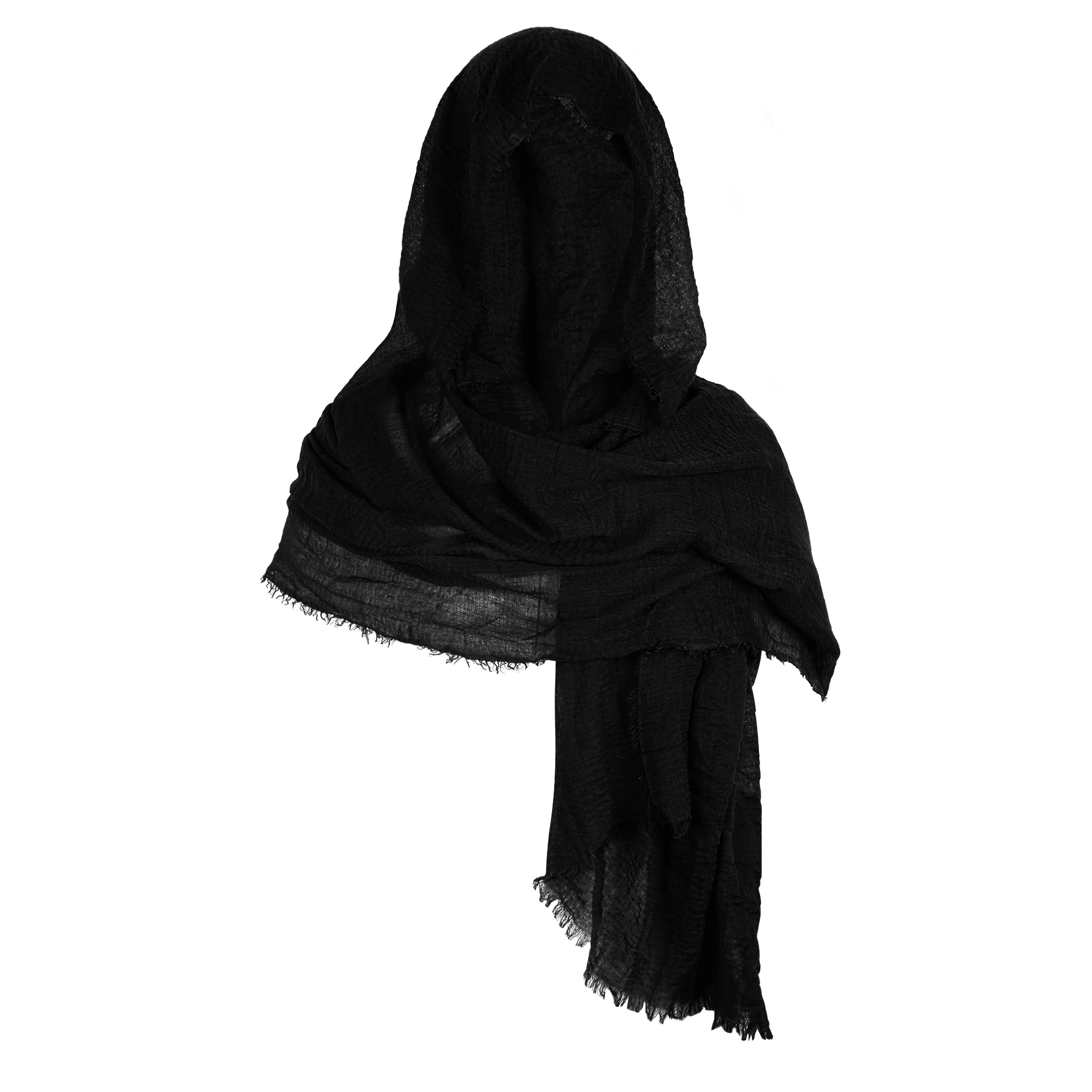 Vintage Men\'s Medieval Pirate Retro Hood Scarf Wrap Cloak Shoulder Cowl Renaissance Scarf Medieval Halloween Cosplay Costume