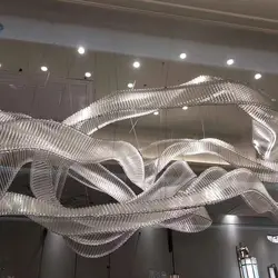 5M/Roll Upscale Wedding Ceiling Decoration Crystal Ribbon Mirror Film Pendant For Party Background Shooting Props
