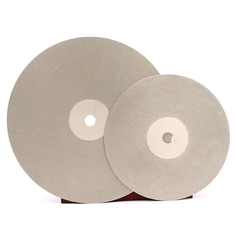 6/8/10 inch Diamantpolijstschijf Platte Lap Slijpschijf Disc Jade Kristal steen Glas Rondjes Tool 46 ~ 3000 Grit - afbeelding 2