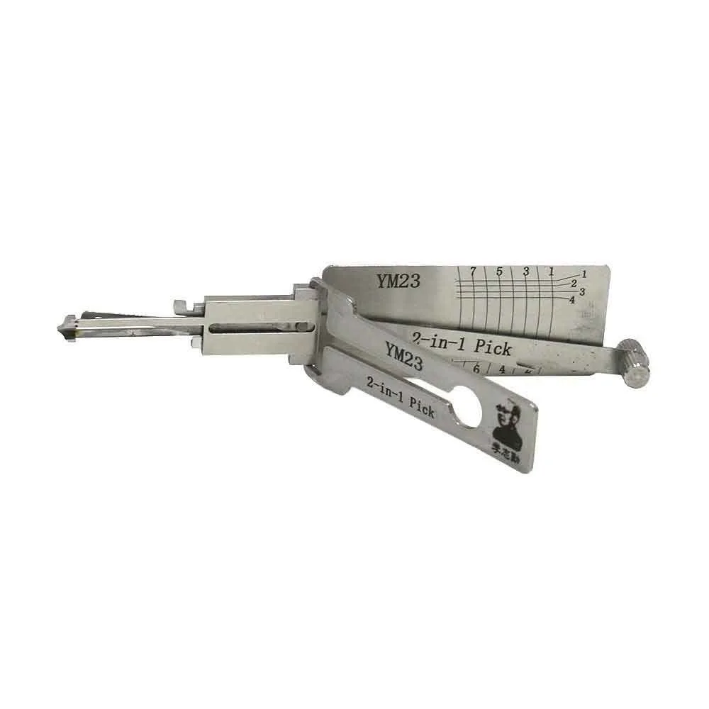 Lishi YM23 2 in 1 Lock Pick Tool Decoder Original Locksmith Equipment
