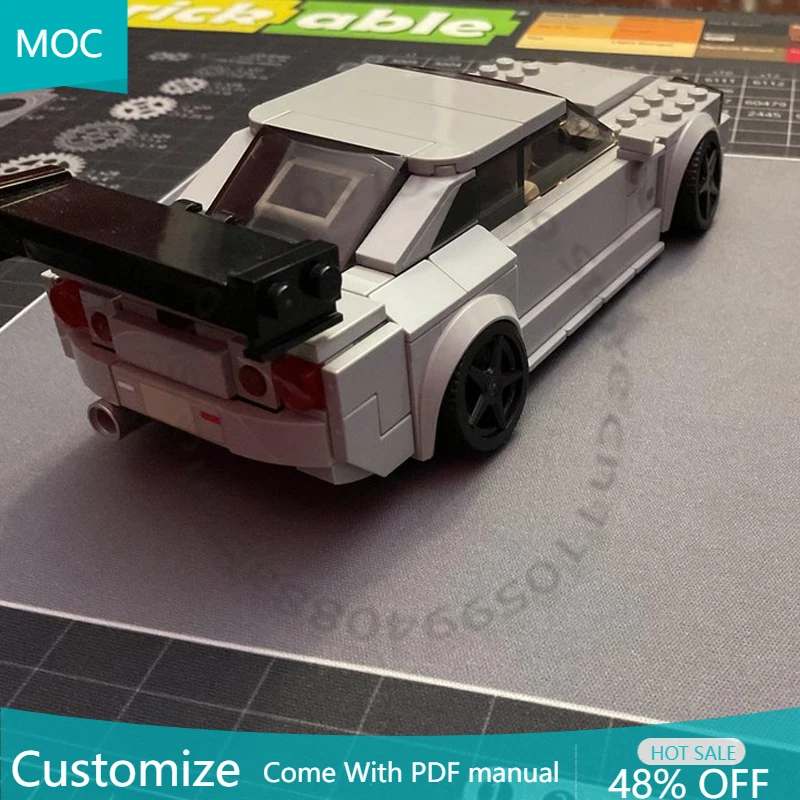 

Набор из 24 деталей: Собери свой мечтанный автомобиль. Модульные строительные блоки для индивидуальной сборки. Креативный дизайн. Конструктор DIY. Подарок.