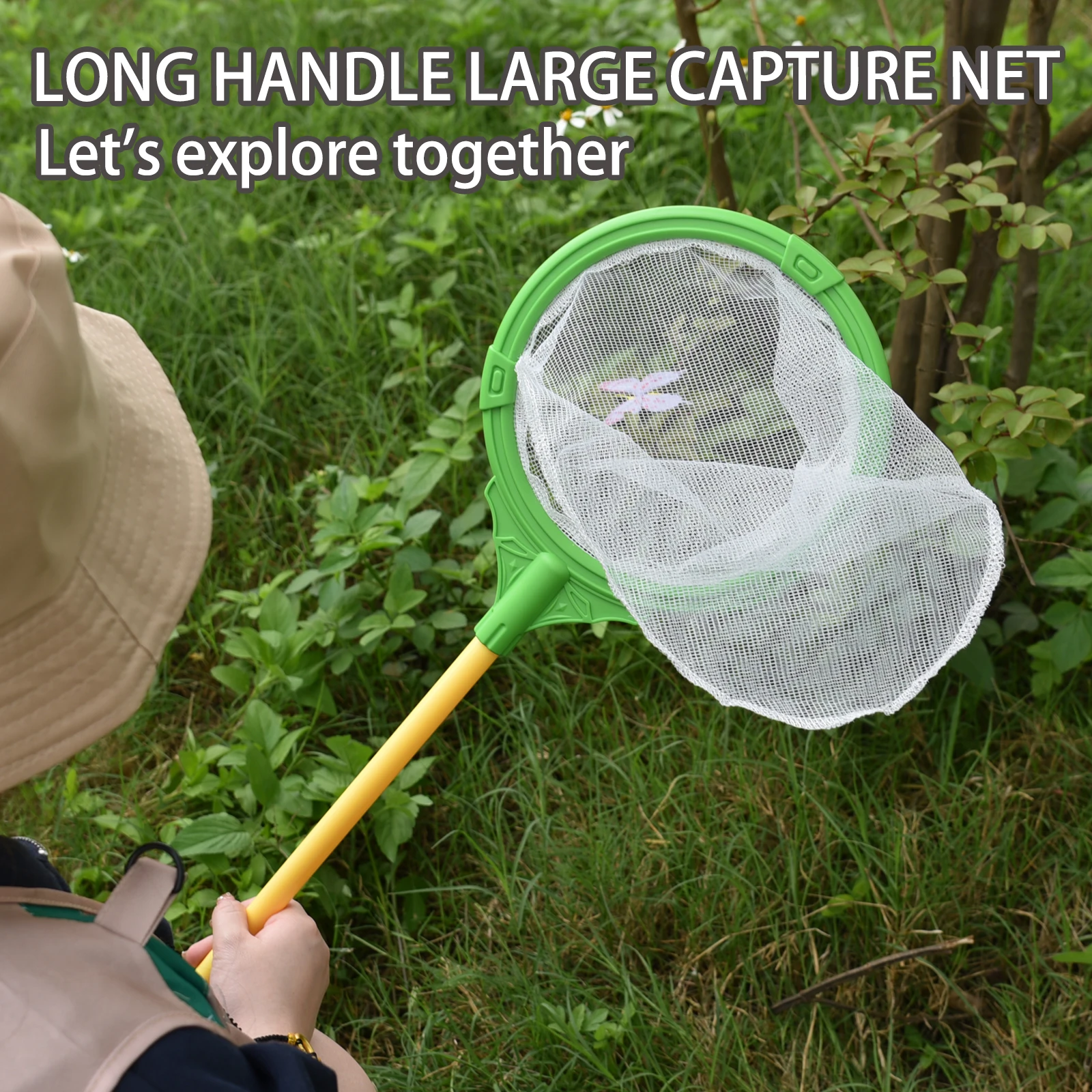 Buitengereedschap Voor Kinderen, Insectenobservatiedoos, Vergrootglas, Capture Net, Capsule Clip, Avontuurlijke Rollenspel Puzzelspeelgoed