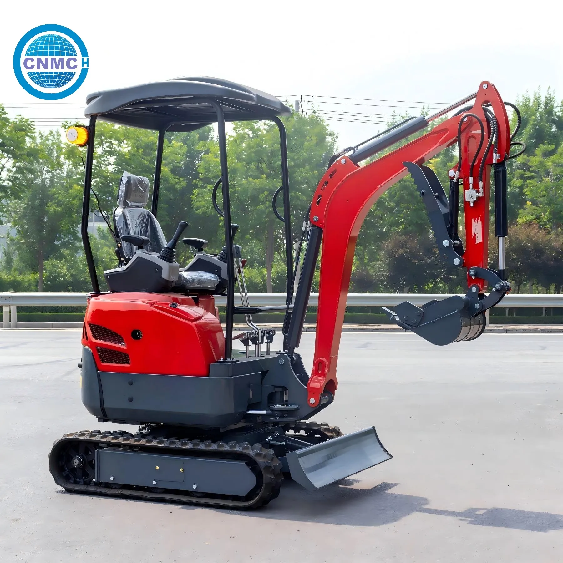 

Экскаватор-погрузчик CNMC 1,8 тонны, мини-экскаватор, гидравлический, механический, настраиваемый, портативный, с сертификатом CE, для использования на фермах и в садах