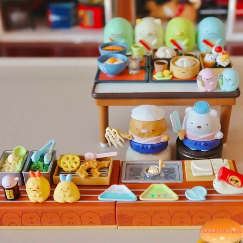 

Re-Ment Original 8pcs Sumikkogurashi Udon Blind Box Anime Action Figure Toys For Kids Gift Collectible Model Ornaments Toy