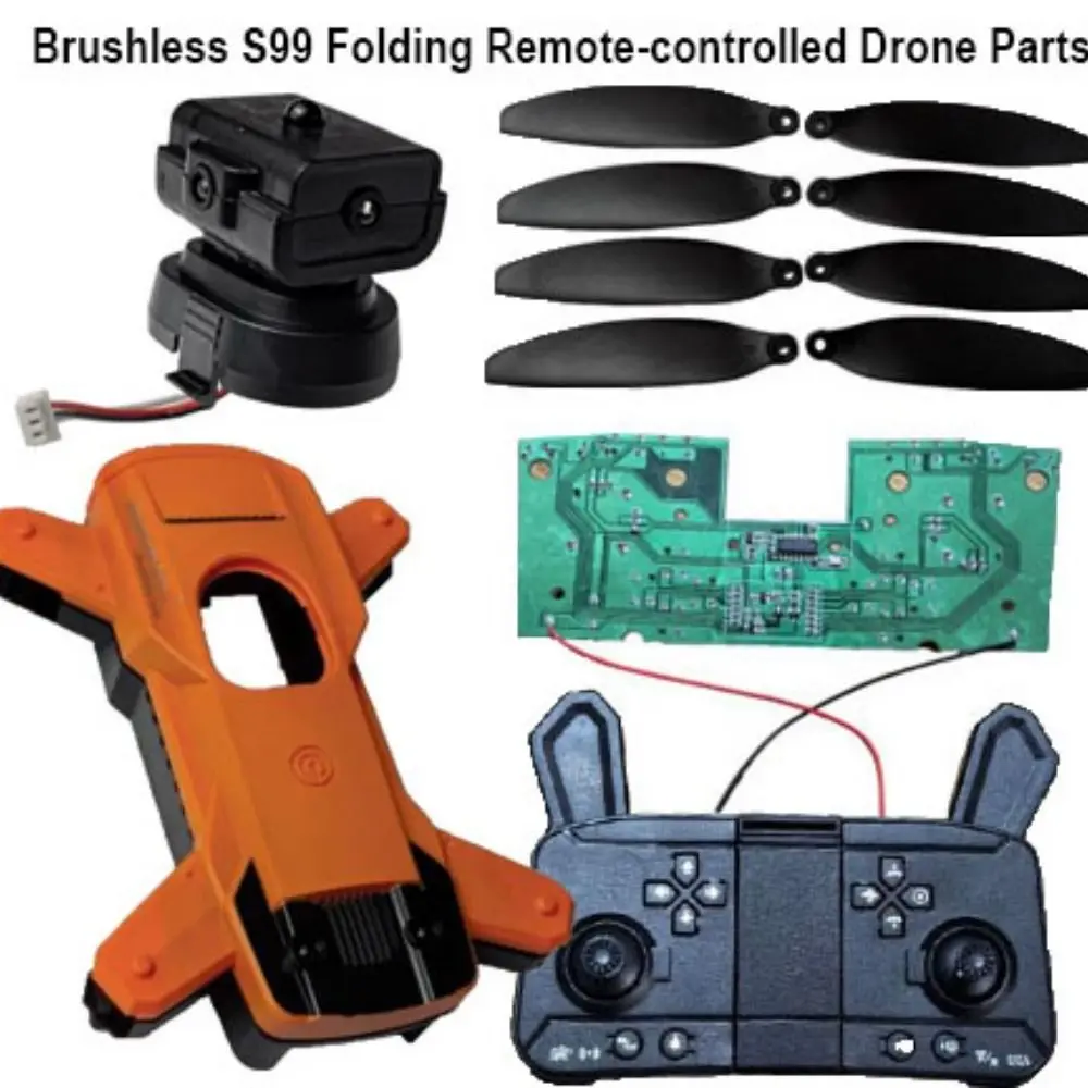 Universal Brushless S99 Brushless Propeller Black 10 Styles Remote Control Accessories Folding Remote-controlled Drone Parts