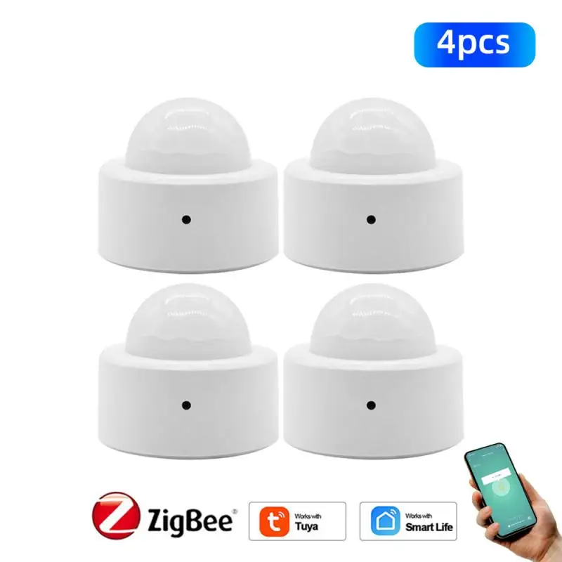 

Tuya Zigbee Mini Smart PIR Motion Detector Human Body Infrared Sensor Tuya App Remote Control Smart Life Zigbee Gateway Need