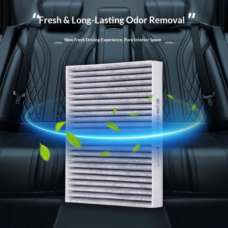 For Geely Galaxy E5 EX5 Car Activated Carbon Premium Durable Odor Removing High Efficiency Aroma Cabin Air Filter view 3