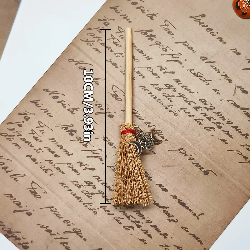 9 Styles Anime Christmas Q Version Kawaii Broom Action Figure Model Toys Doll Desk Decor Christmas Collectible Gifts