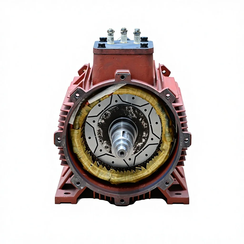 High Efficiency Permanent Magnet Synchronous Motor PMSM 380V 3 Phase Energy Saving
