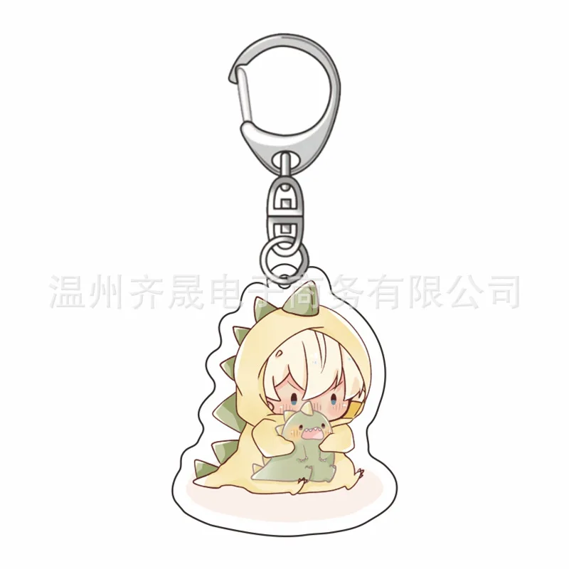 Anime Wild Police Stor Acrylic keychain anime standing brand Kuihara Ai Conan Maoran Kudo Shinichi Car pendant Fans gifts