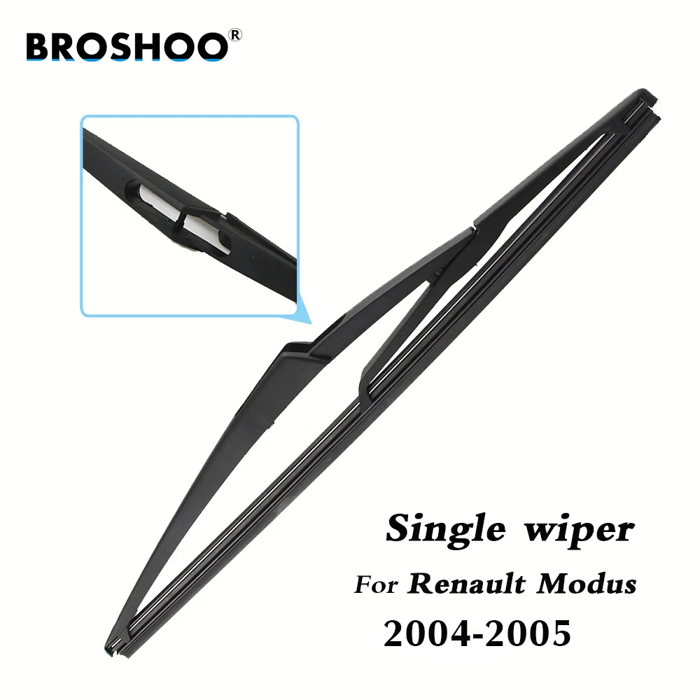 Car Wiper Blade Rear Back Window Windscreen Windshield Wipers For Renault Modus Hatchback 265 mm 2004-2005 Auto Accessories