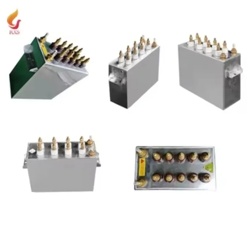 High Power RFM Capacitor 0.75-2000-1S 2000kvar Water Cooling for Medium Frequency Melting Furnace