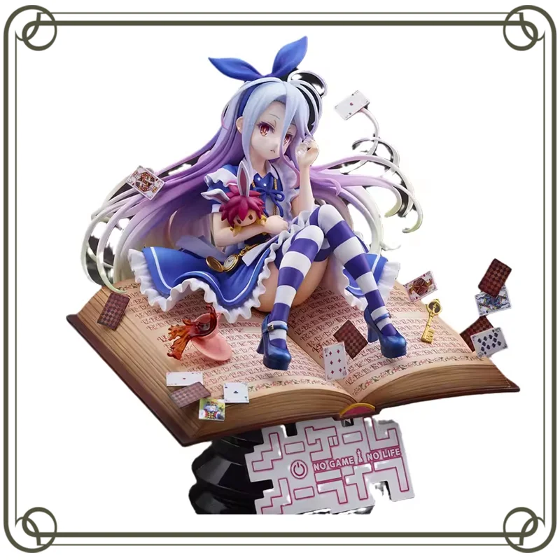 

Original SSF Shiro Wonderland No Game No Life NGNL Anime Figure Kids toy Christmas gift