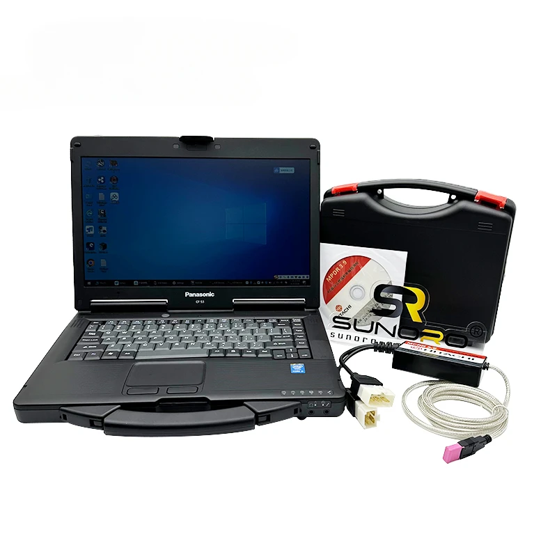 New version MPDR software 3.33 3.9 Hitachi engine heavy-duty diagnostic tool communication adapter equipped with CF-53 computer