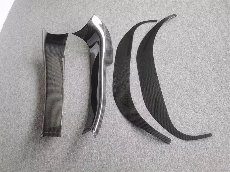 Dry Carbon Glossy Matte Carbon Fiber Door Sill Threshold Panel for McLaren 12C-MP4 650S N Style