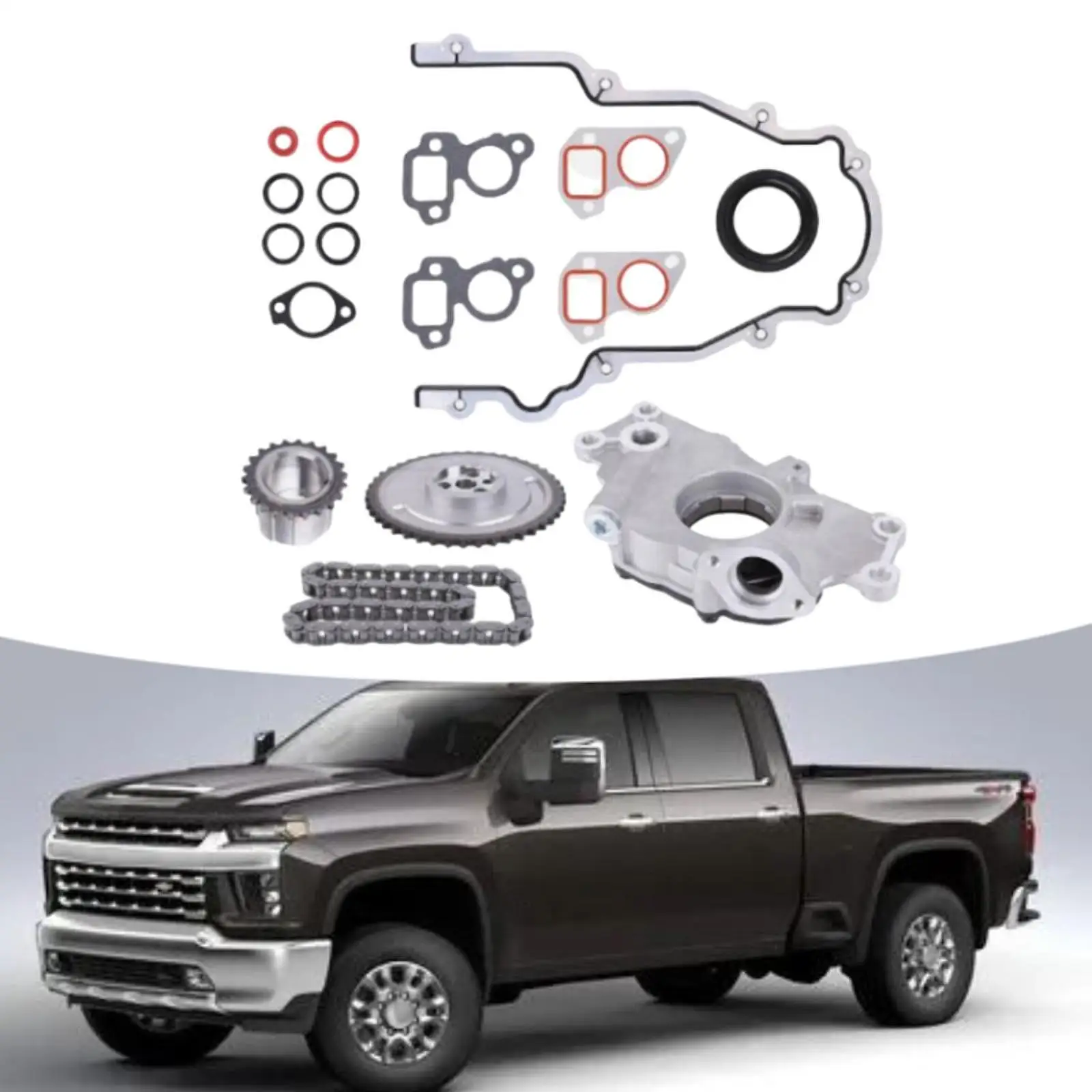 

Oil Pump with Timing Chain Kit 12586665 for Chevrolet Silverado 3500