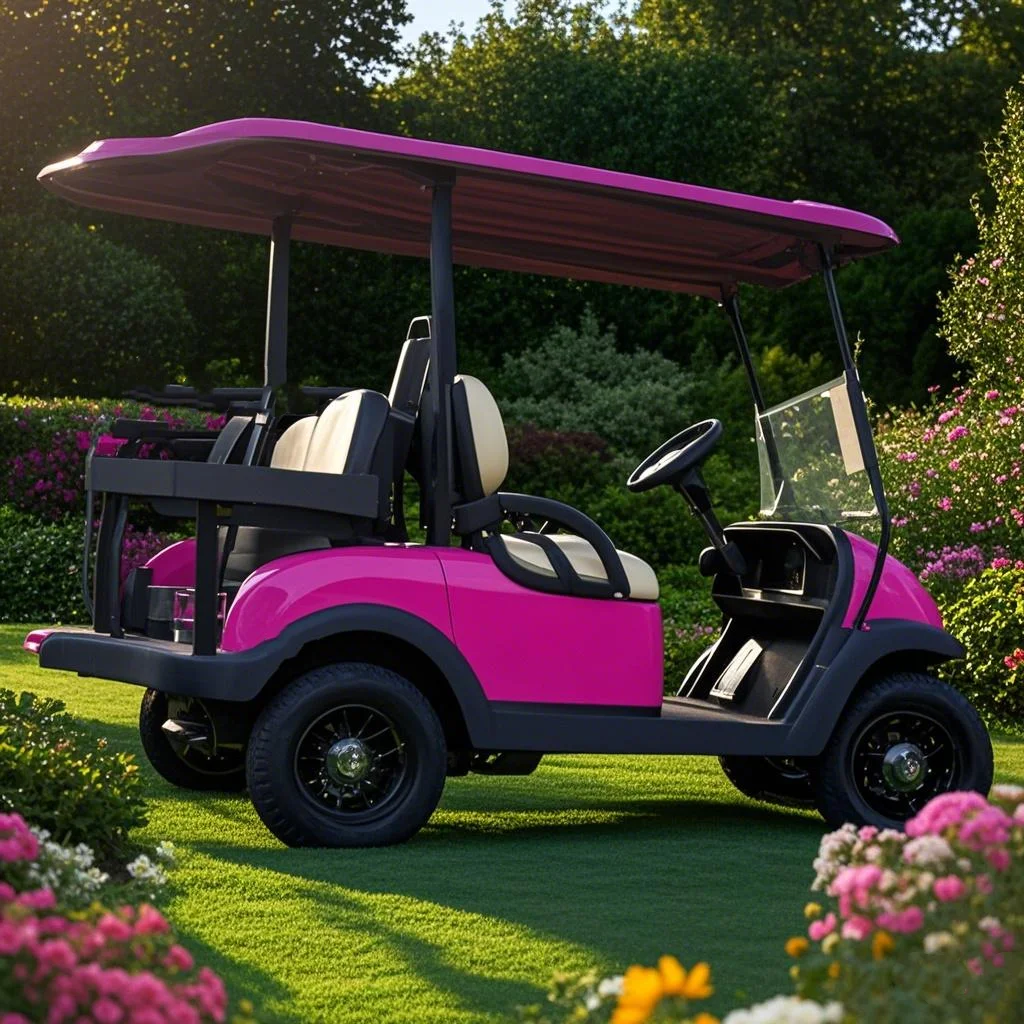 عالية الجودة رخيصة على الطرق الوعرة 5000 واط موتور نادي فائدة مركبة عربة جولف كهربائية مع المصد الأمامي وسلة أمامية سلة علوية #5